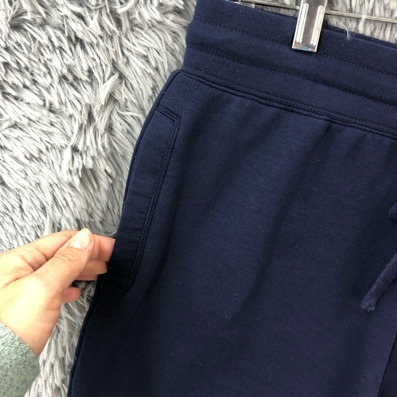 Fabletics Joggers Womens Size Medium Luxe Terry Drawstring Pocket Jogger Navy - Picture 4 of 13
